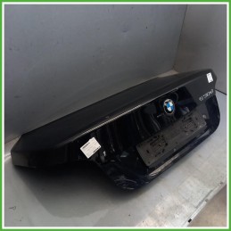 Portellone Bagagliaio Cofano Baule Posteriore Bmw Serie 5 E60 Berlina 2003-2010 Nero Berlina 4 Porte Originale Usato