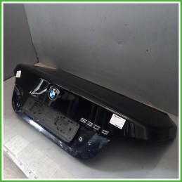 Portellone Bagagliaio Cofano Baule Posteriore Bmw Serie 5 E60 Berlina 2003-2010 Nero Berlina 4 Porte Originale Usato