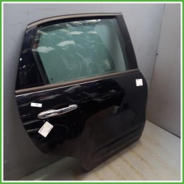 Porta Portiera Sportello Posteriore Sinistro SX Fiat 500L Nero Berlina 5 Porte 2017-2022 Originale Usato