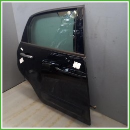 Porta Portiera Sportello Posteriore Sinistro SX Fiat 500L Nero Berlina 5 Porte 2017-2022 Originale Usato