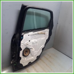 Porta Portiera Sportello Posteriore Sinistro SX Fiat 500L Nero Berlina 5 Porte 2017-2022 Originale Usato