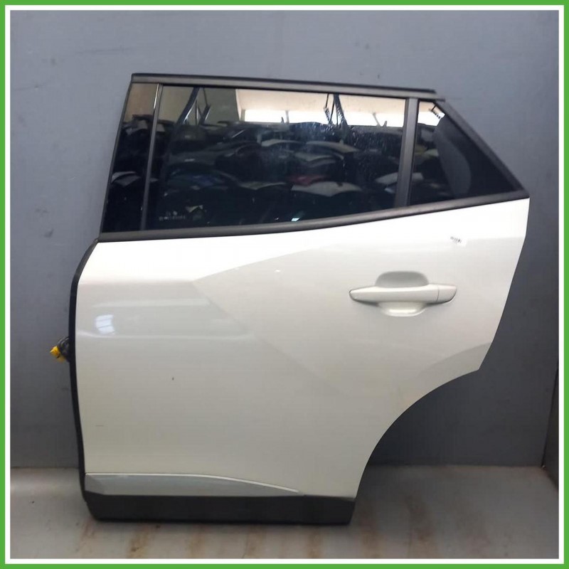 Porta Portiera Sportello Posteriore Sinistro SX Peugeot 2008 2 Serie Bianco Suv 5 Porte 2023 Originale Usato