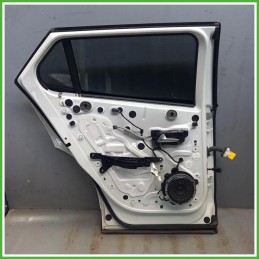 Porta Portiera Sportello Posteriore Sinistro SX Peugeot 2008 2 Serie Bianco Suv 5 Porte 2023 Originale Usato