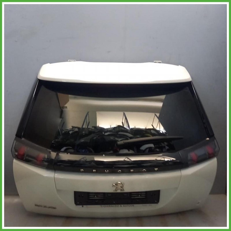 Portellone Bagagliaio Cofano Baule Posteriore Peugeot 2008 2 Serie 2023 Bianco Suv 5 Porte Originale Usato
