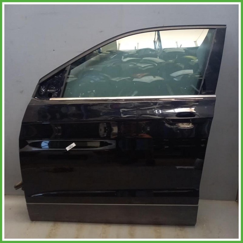 Porta Portiera Sportello Anteriore Sinistro SX Volkswagen T-Cross Nero Suv 5 Porte 2020-2023 Originale Usato