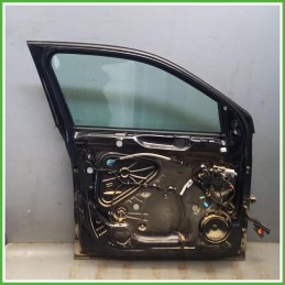 Porta Portiera Sportello Anteriore Sinistro SX Volkswagen T-Cross Nero Suv 5 Porte 2020-2023 Originale Usato