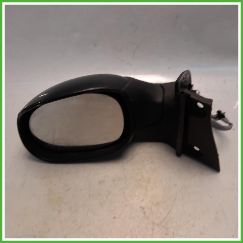 Specchio Specchietto Retrovisore Sinistro SX Nero Peugeot 1007 2004-2010 Schefenacker Originale Usato