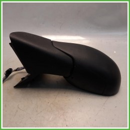 Specchio Specchietto Retrovisore Sinistro SX Nero Peugeot 1007 2004-2010 Schefenacker Originale Usato