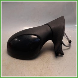 Specchio Specchietto Retrovisore Sinistro SX Nero Peugeot 1007 2004-2010 Schefenacker Originale Usato