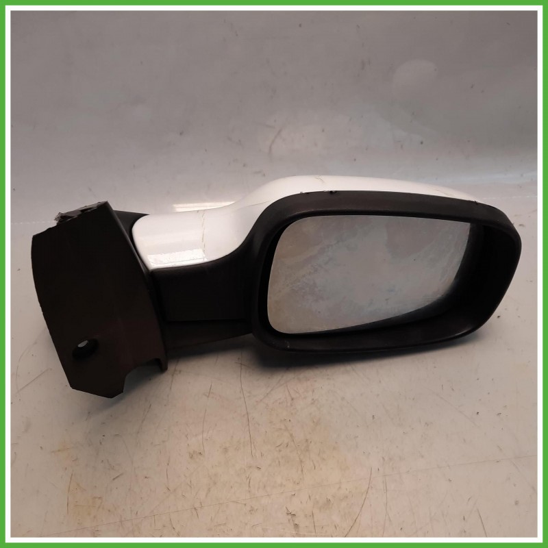 Specchio Specchietto Retrovisore Destro DX Bianco Renault Scenic 2 Serie 2005-2009 Schefenacker Originale Usato