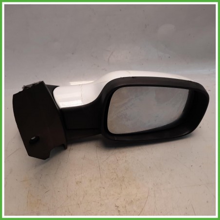 Specchio Specchietto Retrovisore Destro DX Bianco Renault Scenic 2 Serie 2005-2009 Schefenacker Originale Usato