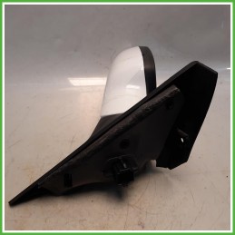 Specchio Specchietto Retrovisore Destro DX Bianco Renault Scenic 2 Serie 2005-2009 Schefenacker Originale Usato
