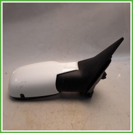 Specchio Specchietto Retrovisore Destro DX Bianco Renault Scenic 2 Serie 2005-2009 Schefenacker Originale Usato