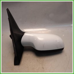 Specchio Specchietto Retrovisore Destro DX Bianco Renault Scenic 2 Serie 2005-2009 Schefenacker Originale Usato