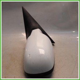Specchio Specchietto Retrovisore Sinistro SX Bianco Renault Scenic 2 Serie 2005-2009 Schefenacker Originale Usato