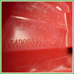 Fanale Fanalino Sinistro SX Visteon VP5PFX-13405-A Peugeot 207 2006-2009 6350Y7 Originale Usato
