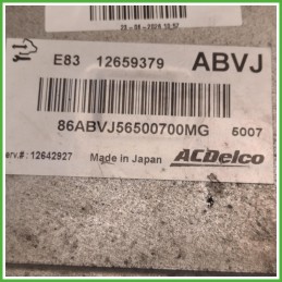 Centralina Motore Iniezione ECU Acdelco ABVJ Opel Meriva B 1.4 GPL EcoFLEX 16v. 12642927 Benzina GPL 2014