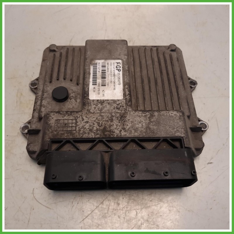 Centralina Motore Iniezione ECU Magneti Marelli MJD6JF.M1 Fiat Idea 1.3 MJTD Dynamic 16v. 55195818 Gasolio 2003-2008