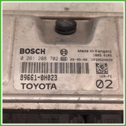 Centralina Motore Iniezione ECU Bosch 0261208702 Toyota Aygo 1 Serie 1.0 12v. 896610H023 Benzina 2005-2012