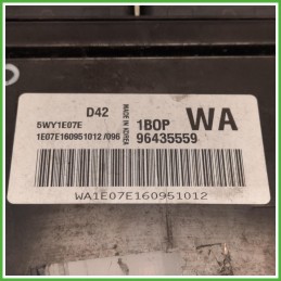 Centralina Motore Iniezione ECU Siemens 5WY1E07E Chevrolet Kalos 1.2 96376652 Benzina 2005-2008