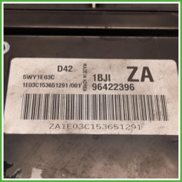 Centralina Motore Iniezione ECU Siemens 5WY1E03C Chevrolet Nubira SW 1.6 16v. 96422396 Benzina 2005