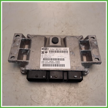 Centralina Motore Iniezione ECU Magneti Marelli IAW6LPC.103 Citroen C3 1 Serie 1.4 1940XN Benzina 2005-2009