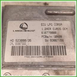 Centralina Motore Iniezione GAS Landi Renzo 61677900 Opel Corsa D 1.2 LPG 16v. 881292 Benzina GPL 2011