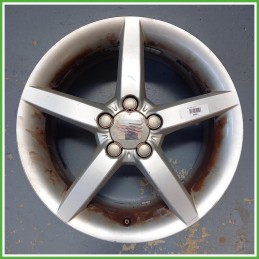Cerchio Singolo in Lega Seat Ibiza IV 6L1 16 pollici 16 6.5J 5x100 ET43 1pz 6L0601025B72V Originale Usato al pz