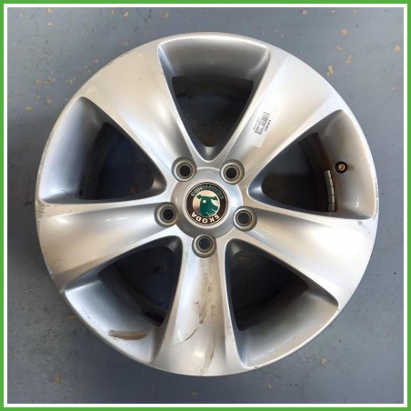 Cerchio Singolo in Lega Skoda Yeti 16 pollici 16 7.0J 5x112 ET45 1pz 3C0601027AQ03C Originale Usato al pz
