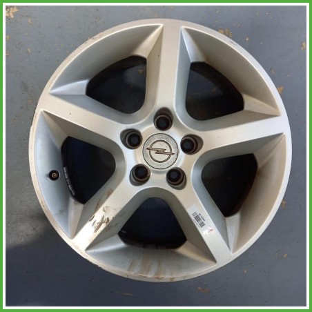 Cerchio Singolo in Lega Opel Astra H 17 pollici 17 7.0J 5x100 ET39 1pz 13116614 Originale Usato al pz