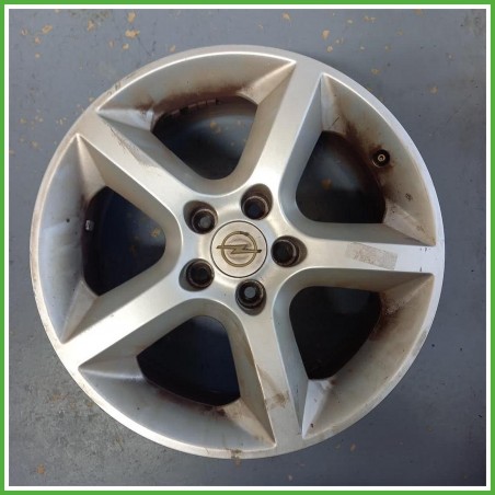 Cerchio Singolo in Lega Opel Astra H 17 pollici 17 7.0J x100 ET39 1pz 13116614 Originale Usato al pz