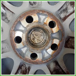 Cerchio Singolo in Lega Toyota Avensis 2 Serie SW 17 pollici 17 7.0J 5x100 ET45 1pz 4261105270 Originale Usato al pz