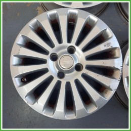 Cerchi in Lega Ford Fiesta 6 Serie 16 pollici 16 6.5J 4x108 ET41.5 4pz 1881868 Originale Usato