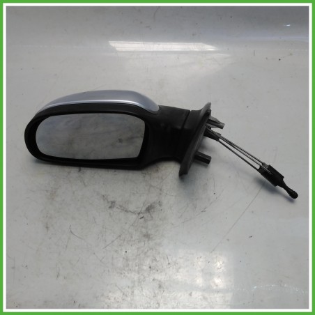 Specchio Specchietto Retrovisore Sinistro SX Grigio Citroen Saxo 2000-2004 Britax Originale Usato