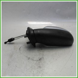 Specchio Specchietto Retrovisore Sinistro SX Grigio Citroen Saxo 2000-2004 Britax Originale Usato