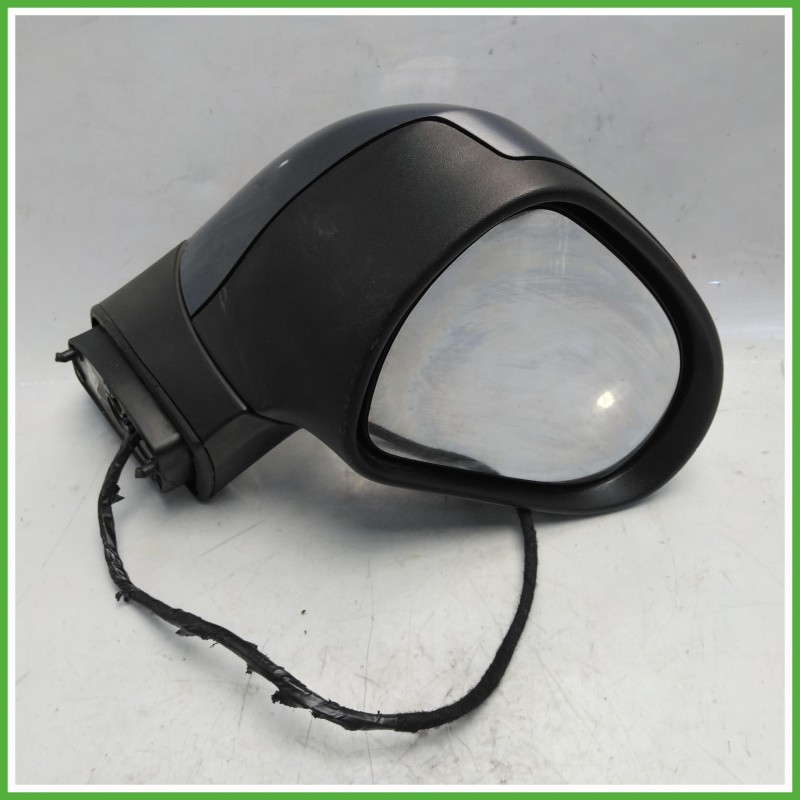 Specchio Specchietto Retrovisore Destro DX Grigio Peugeot 207 2006-2009 Ficosa Ficomirrors Originale Usato