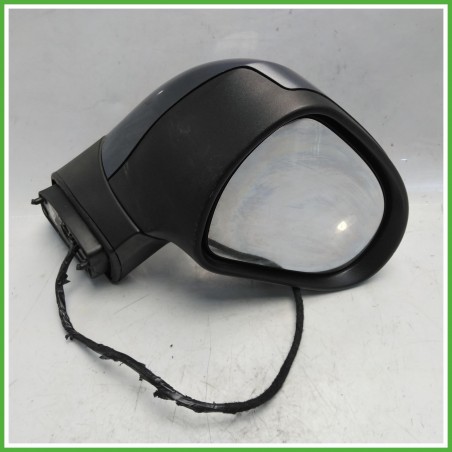 Specchio Specchietto Retrovisore Destro DX Grigio Peugeot 207 2006-2009 Ficosa Ficomirrors Originale Usato