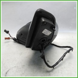 Specchio Specchietto Retrovisore Destro DX Grigio Peugeot 207 2006-2009 Ficosa Ficomirrors Originale Usato