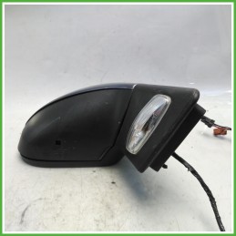 Specchio Specchietto Retrovisore Destro DX Grigio Peugeot 207 2006-2009 Ficosa Ficomirrors Originale Usato