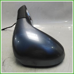 Specchio Specchietto Retrovisore Destro DX Grigio Peugeot 207 2006-2009 Ficosa Ficomirrors Originale Usato