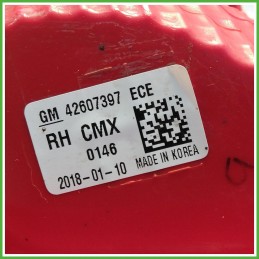 Fanale Fanalino Destro DX Samlip Opel Karl 2015 42393729 Originale Usato