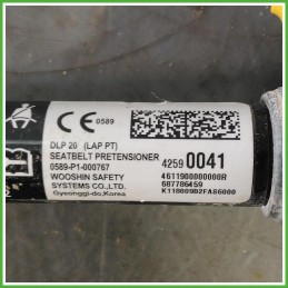 Cintura di Sicurezza Anteriore Sinistro SX Opel Karl 1.0 12v. 5197315 2015