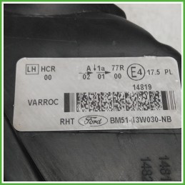 Faro Fanale Proiettore Sinistro SX Varroc 14819 Ford Focus 4 Serie 2011-2014 1873929 Originale Usato