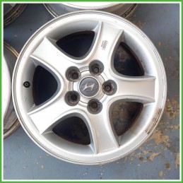 Cerchi in Lega Hyundai Santa Fe 1 Serie 16 pollici 16 6.0J 5x114.3 ET46 4pz 5291026250 Originale Usato