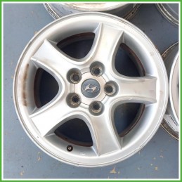 Cerchi in Lega Hyundai Santa Fe 1 Serie 16 pollici 16 6.0J 5x114.3 ET46 4pz 5291026250 Originale Usato