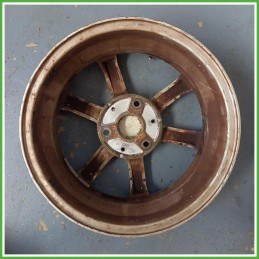 Cerchio Singolo in Lega Smart Fortwo Cabrio 451 15 pollici 15 5.0J 3x112.5 ET34 1pz A4514010402CA4L Originale Usato al pz