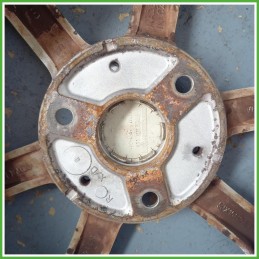 Cerchio Singolo in Lega Smart Fortwo Cabrio 451 15 pollici 15 5.0J 3x112.5 ET34 1pz A4514010402CA4L Originale Usato al pz