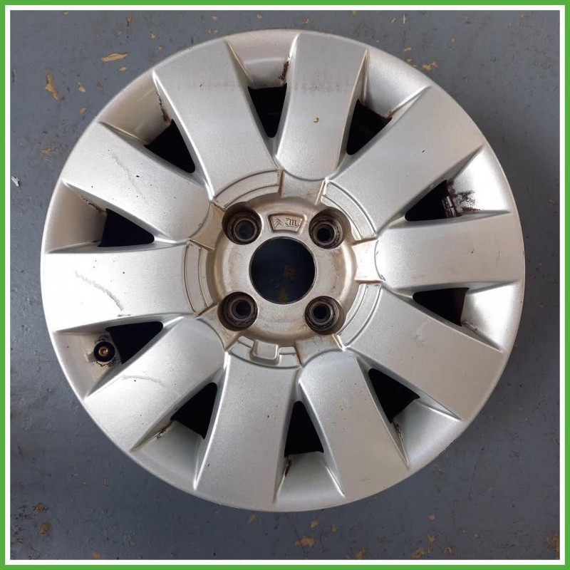 Cerchio Singolo in Lega Citroen Xsara Picasso 15 pollici 15 6.0J 4x108 ET18 1pz 5401H7 Originale Usato al pz