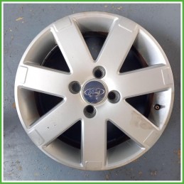 Cerchio Singolo in Lega Ford Fusion 16 pollici 16 6.0J 4x108 ET47.5 1pz 1077166 Originale Usato al pz
