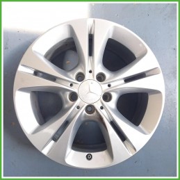 Cerchio Singolo in Lega Mercedes Classe C S205 SW 17 pollici 17 7.0J 5x112 ET48.5 1pz A20540104007X45 Originale Usato al pz